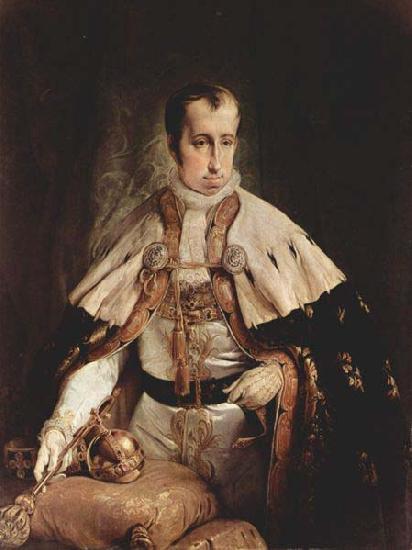 Francesco Hayez Portrait of the Emperor Ferdinand I of Austria France oil painting art